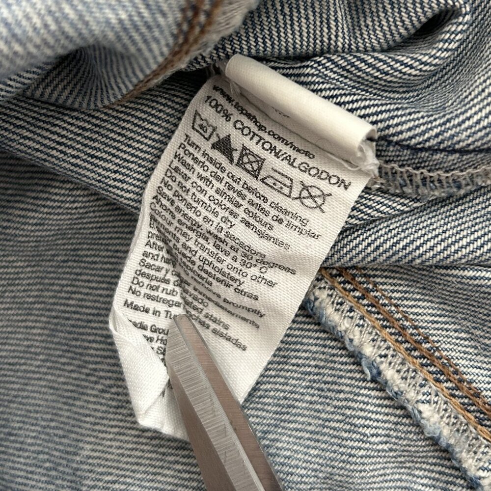 Topshop moto Denim Jacket ALT ASO Hermione Granger - Picture 7 of 11